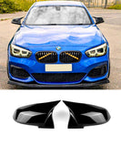 BMW 1 Series F20 - Mirror Caps M3/M4 Style (GLOSS BLACK) - ELITE GARAGE