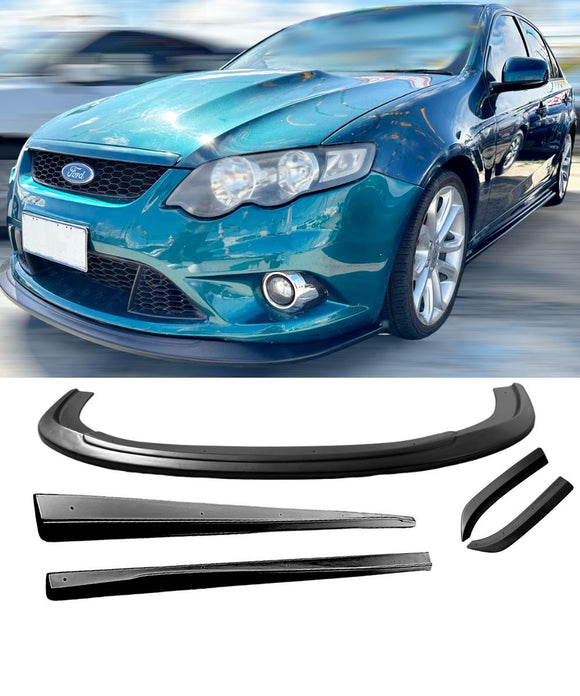 Ford Falcon FG XR6 XR8 MK1 - Front Lip Splitter / Side Skirts / Rear Pods Spats Combo Set - ELITE GARAGE