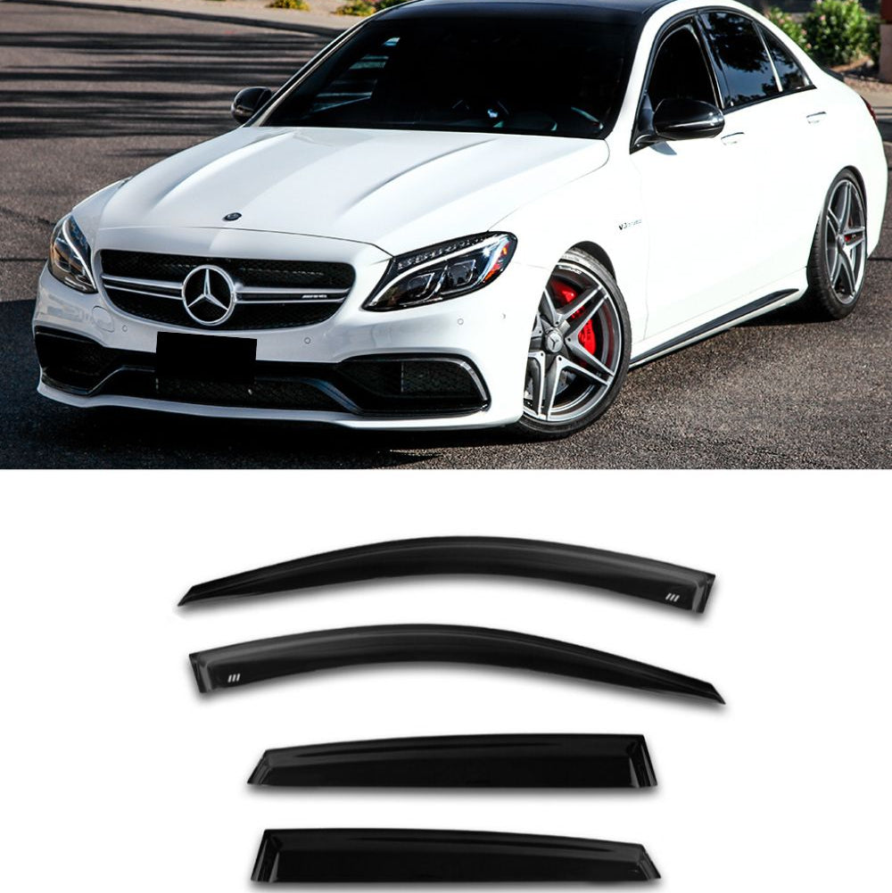 Mercedes-Benz C-Class Sedan W205 C200 C300 C43 C63 (15-21) Window Viso ...
