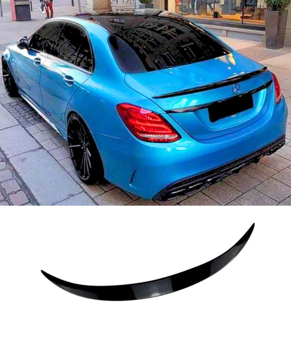 Mercedes Benz C-Class C200 C63s W205 Sedan - AMG Style Rear Boot Spoiler - ELITE GARAGE