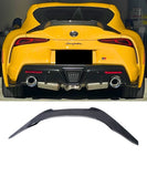 Toyota Supra MK5 A90 (CARBON FIBER) Highkick Style Rear Boot Spoiler (19-24)