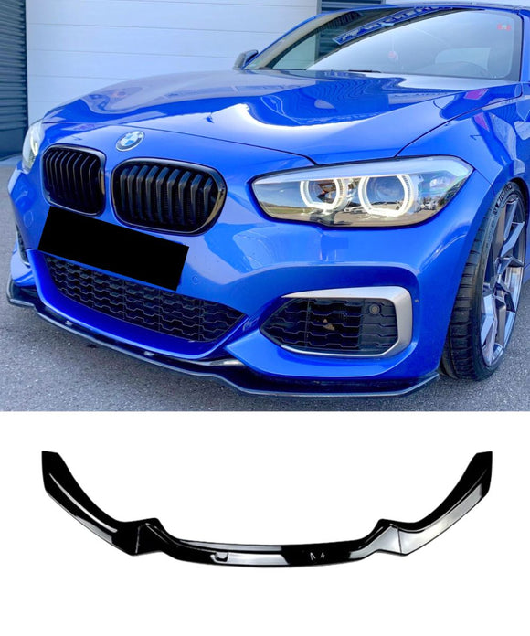 BMW 1 Series F20 LCI (15-19)  Hatchback M Sport - Front Lip Splitter Chin Spoiler 3PCs