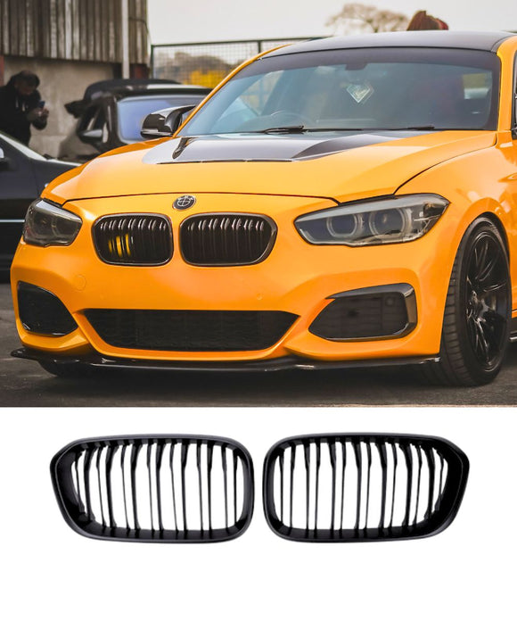 BMW 1 Series LCI F20 Hatchback - M4 Style Front Grill Grille Replacement