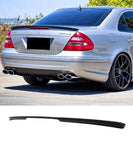 Mercedes Benz E-Class W211 - E63 AMG Style Rear Boot Spoiler Lip