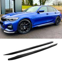 BMW 3 Series G20 G21 M Sport - MP Performance Style Side Skirt Panel Extensions