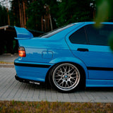 BMW 3 Series E36 Sedan 4 Door - High Rise Style Rear Boot Spoiler Wing