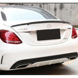 Mercedes Benz C-Class C200 C63s W205 Sedan (CARBON FIBER) Brabus Style Rear Boot Spoiler