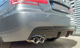 BMW 3 Series E92 Coupe E93 Convertible - Rear Bumper Diffuser Lip (Dual Twin Left Exhaust)