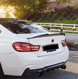 BMW 4 Series F32 Coupe (CARBON FIBER) PSM Style Rear Boot Spoiler Lip