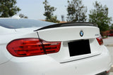 BMW 4 Series F36 Sedan (CARBON FIBER) P Style Rear Boot Spoiler Lip