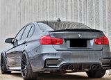 BMW M3/M4 (F80/F82/F83) Rear Diffuser VORSTEINER Style (GLOSS BLACK)