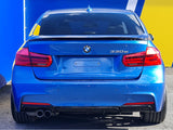 BMW F80 F30 M3 3 Series (GLOSS BLACK) P Style Rear Boot Spoiler Lip - ELITE GARAGE