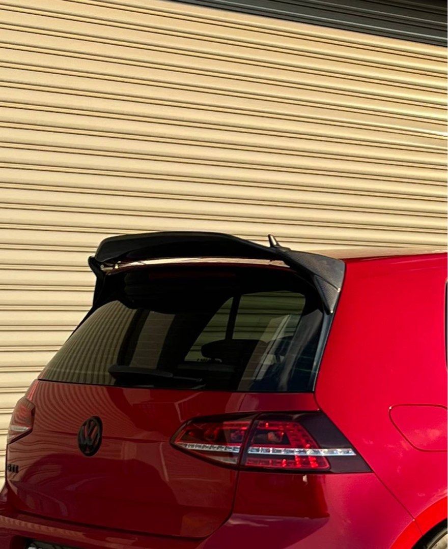 Golf R Mk7 Rear Spoiler Volkswagen Golf MK7/MK7.5 GTI R - ASPEC Style Rear Roof Spoiler (13-20 ...