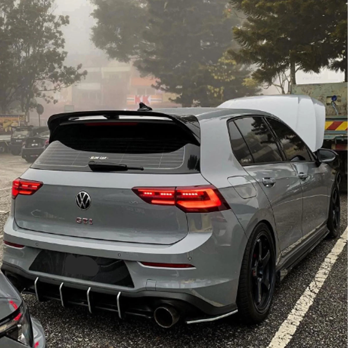 Golf R Mk8 Rear Volkswagen Golf MK8 GTI R CS Style Rear Spoiler (2021+)– ELITE GARAGE