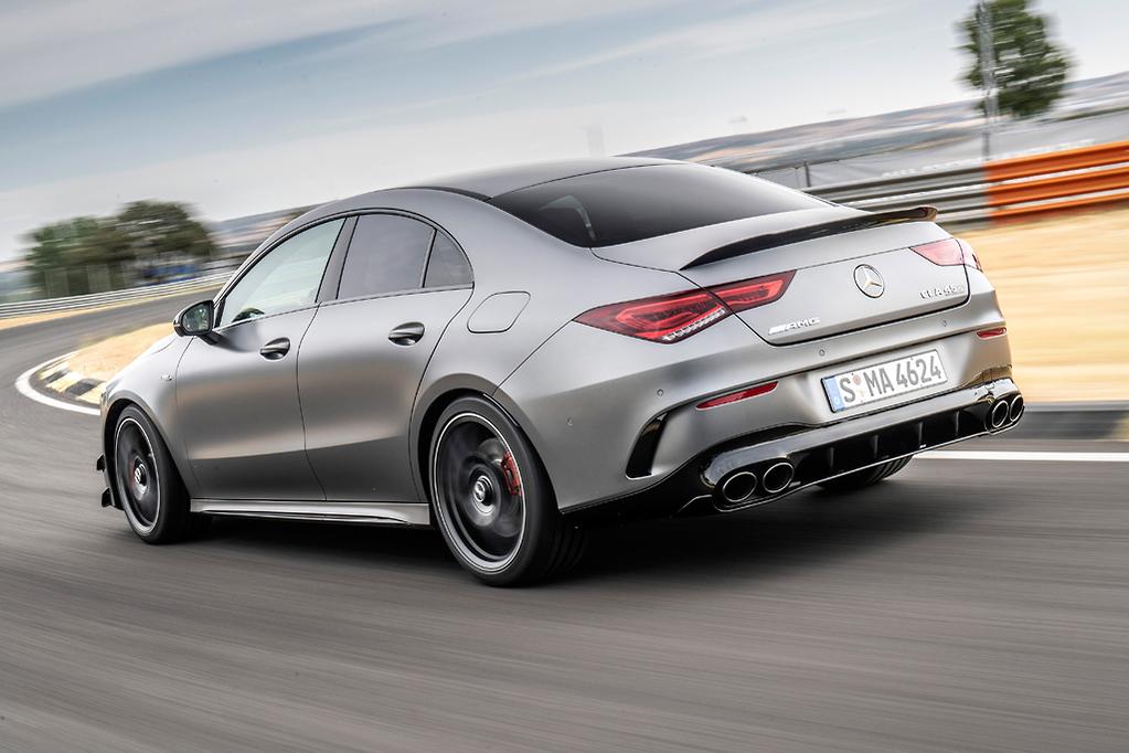 Benz Cla Rear Mercedes Benz CLA CLA200 CLA45 AMG (Gloss Black) Rear Boot Spoiler ...