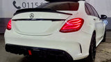 Mercedes Benz C-Class C200 C63s W205 Sedan - PSM Style Rear Boot Spoiler - ELITE GARAGE