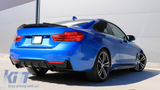 BMW 4 Series F32 435i 440i - M Performance Rear Diffuser Lip (Dual Single Exhaust) - ELITE GARAGE