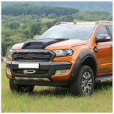 Matte Black Bonnet Scoop Hood Cover for Ford Ranger PX2 PX3 T7 T8 2015-2022 - ELITE GARAGE