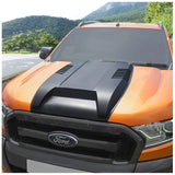 Matte Black Bonnet Scoop Hood Cover for Ford Ranger PX2 PX3 T7 T8 2015-2022 - ELITE GARAGE