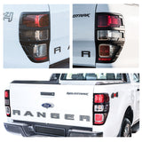 Ford Ranger PX PX2 PX3 (12-22) - Tail Light Covers Frame Trims - ELITE GARAGE