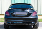 Mercedes Benz C-Class C200 C43 C63s W205 Sedan - AMG Rear Roof Window Spoiler