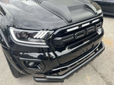 Raptor Style Front Bumper Grille With LED Light for Ford Ranger PX3 T8 Wildtrak 2018-2021 - ELITE GARAGE