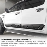 4 Piece Side Body Cladding Door Protector Kit For Ford Ranger PX1 PX2 PX3 (2012-2022) - ELITE GARAGE