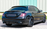 Mercedes Benz C-Class C200 C43 C63s W205 Sedan - AMG Rear Roof Window Spoiler