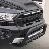 Raptor Style Front Bumper Grille With LED Light for Ford Ranger PX3 T8 Wildtrak 2018-2021 - ELITE GARAGE