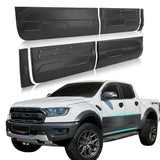 Matte Black Body Cladding Door Protection Kit For Ford Ranger PX1 PX2 PX3 (2012-2022) - ELITE GARAGE