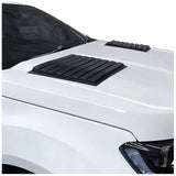 2 Piece Matte Black Bonnet Scoop Hood Vent Cover for Ford Ranger PX1 PX2 PX3 2012-2021 - ELITE GARAGE
