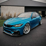 CS Style Front Lip Gloss Black for BMW M3 F80 / M4 F82 F83 2015–2020 - ELITE GARAGE