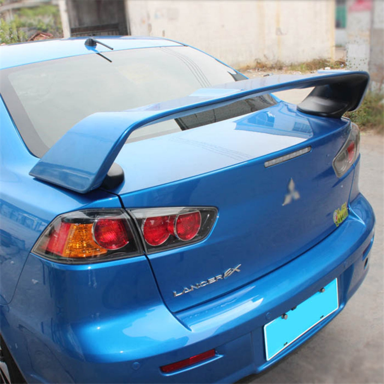 Lancer 2016 Rear Mitsubishi Lancer CJ ES - Rear Trunk Spoiler EVO X Style (08-17)– ELITE ...