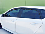 Mazda 3 BL Hatchback (10-13) Window Visors / Weathershields / Weather Shields - ELITE GARAGE