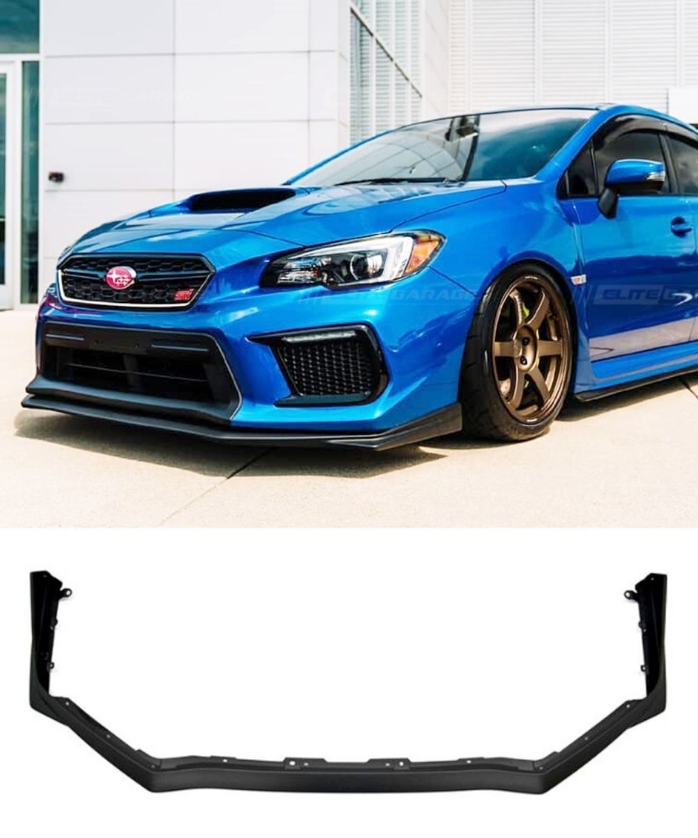 2020 sti front lip deals carbon fiber