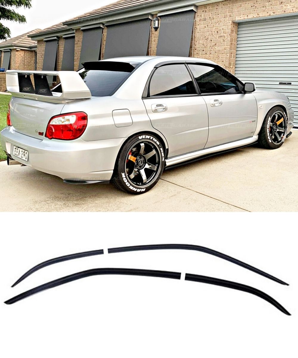 Subaru on sale window deflectors