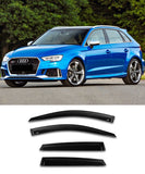Audi A3/S3/RS3 Hatchback (13-20) Window Visors / Weathershields / Weather Shields - ELITE GARAGE