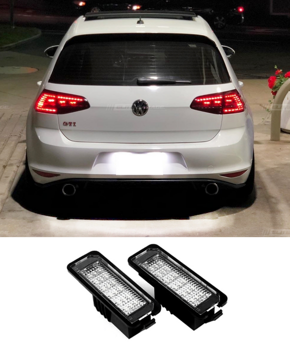 Volkswagen Golf MK7 Rear License Plate LED (13-19) GTI / R - ELITE GARAGE