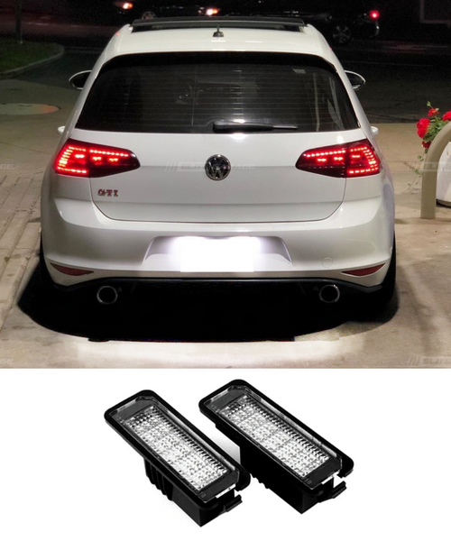 Volkswagen Golf Gti Mk6 Gti Led License Plate Lights Volkswagen