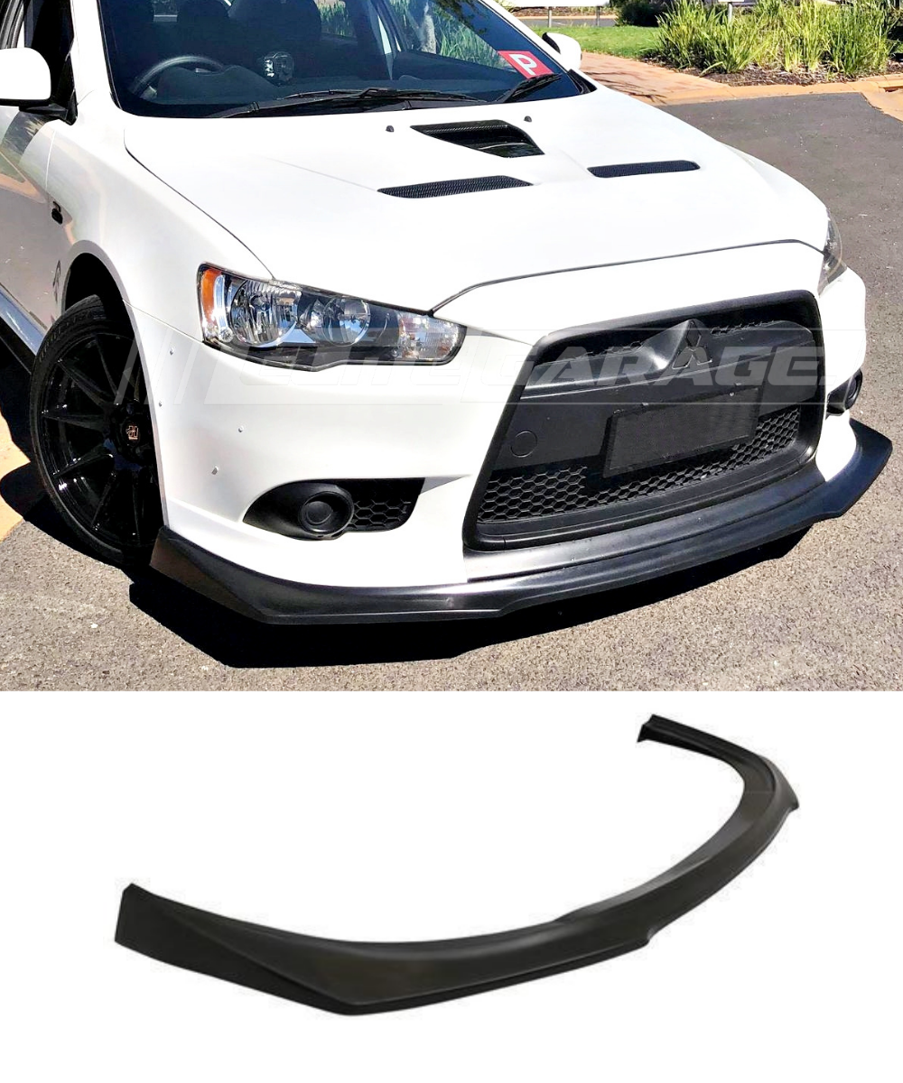 Mitsubishi Lancer Ralliart CJ Front Lip GT V2 09 15 ELITE