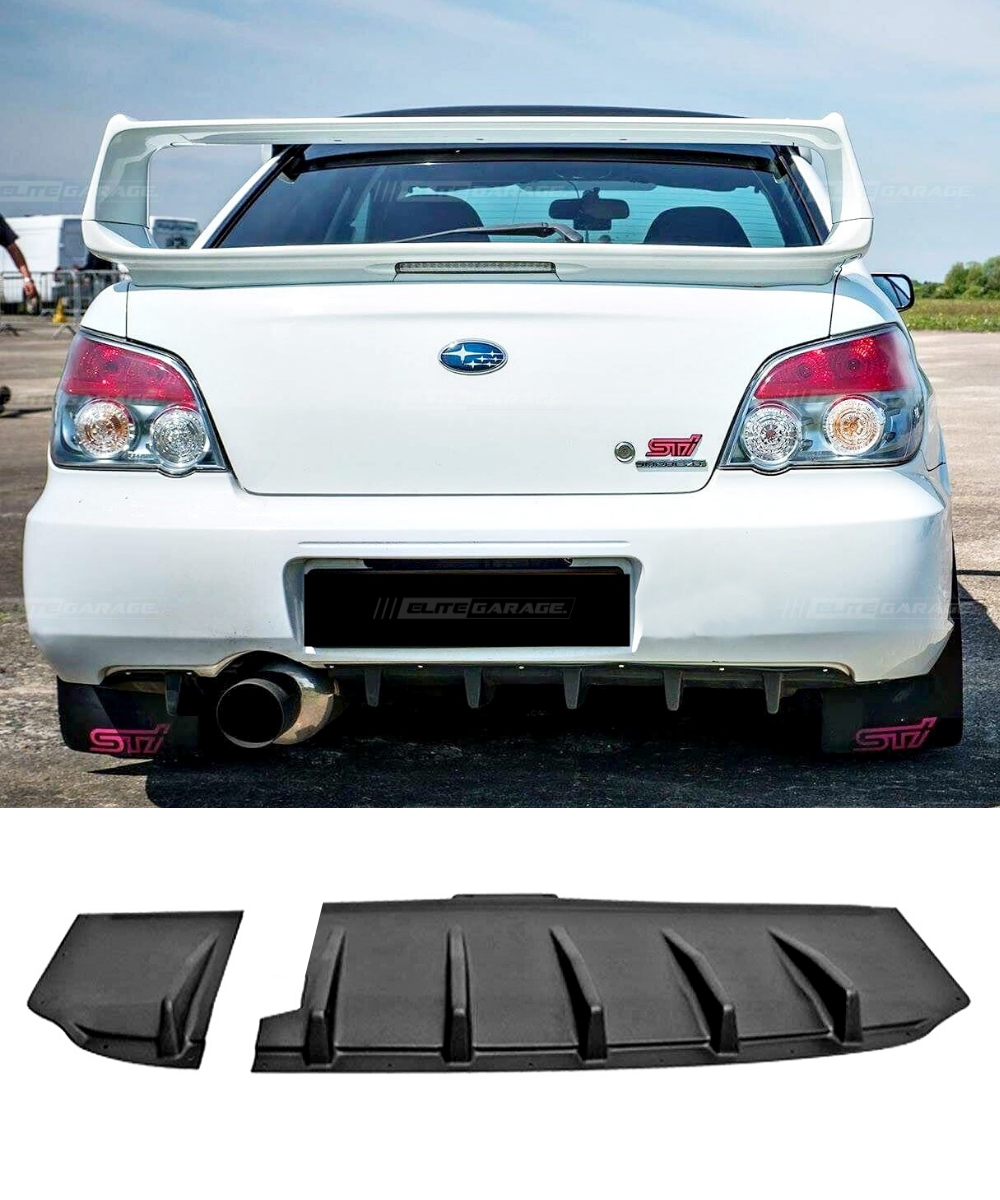 Subaru Impreza WRX STI Rear Diffuser HT AUTO STYLE 01 07