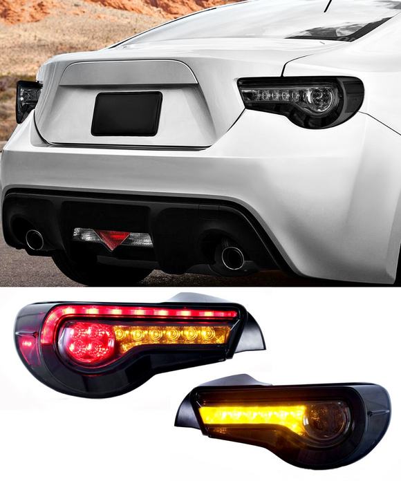 Toyota 86 / Subaru BRZ - Rear Sequential Tail Lights Smoked (12-19) - ELITE GARAGE