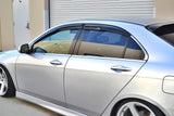 Honda Accord CL9 MUGEN Weathershields + Rear Roof Visor Spoiler (03-07) - ELITE GARAGE