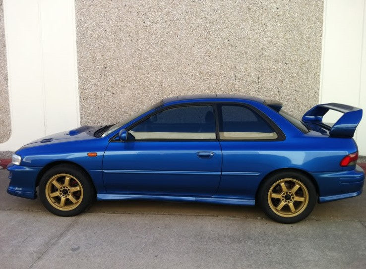 Subaru Impreza GC8 WRX STI (97-00) Rear Roof Visor Spoiler Weathershie ...