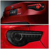 Toyota 86 / Subaru BRZ - Rear Sequential Tail Lights Smoked (12-19) - ELITE GARAGE