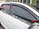 Volkswagen Golf MK7/MK7.5 Window Visors / Weathershields / Weather Shields - ELITE GARAGE